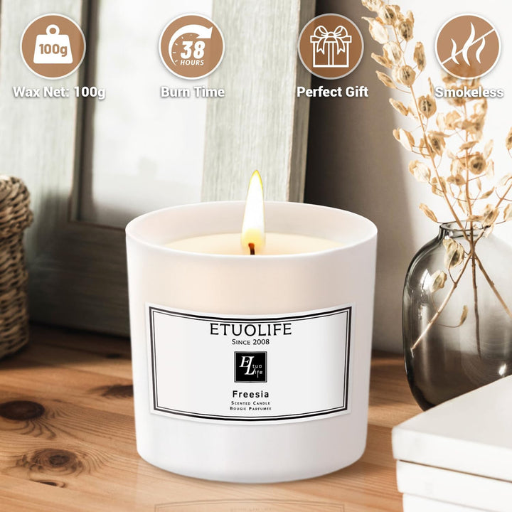 Candles Gifts for Women Men,High-End Luxury Scented Candle Gift Natural Soy Wax Candles,Long Burning Time Christmas Candle,Promotes Sleep Relieves Stress,Perfect for Bath Yoga Wedding Valentine'S Day