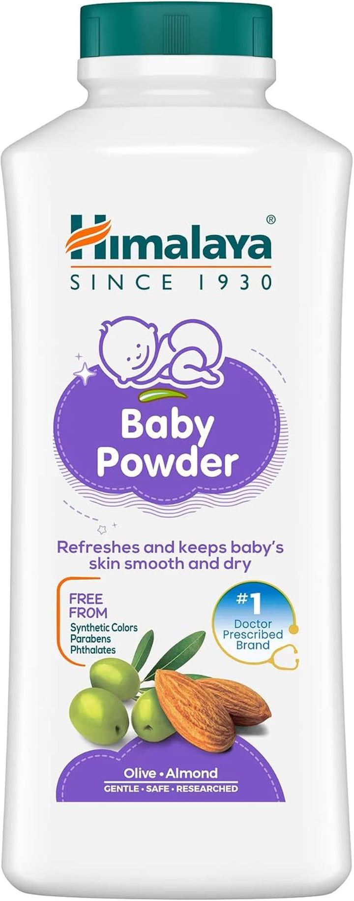 Baby Powder Pure Gentle Safe 200 Gm