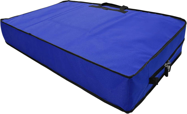 Empty First Aid CPR Training Manikin Mannequin Large Storage Bag | Ideal for Safely Storing/Carrying Two Adult Size Torso Manikins (Blue)
