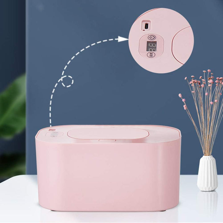 Baby Wipes Warmer for Babies, Diaper Wipe Warmer with Adjustable Temperatures