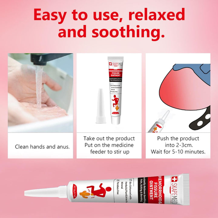Haemorrhoid Cream 20G - for Relief of External Discomfort, Itching and Irritation