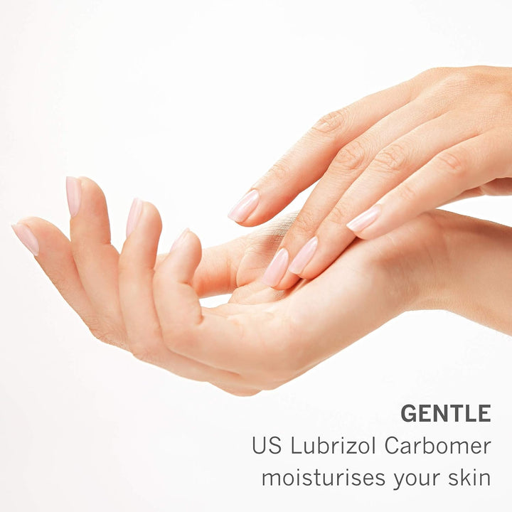 6 X 480Ml Hand Sanitiser Gel by pure - Made with 75% Plant-Based Alcohol - Kills 99.9% of Bacteria - EU Compliant