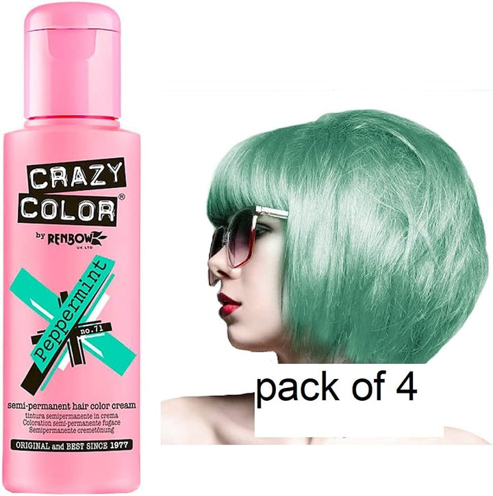 2X  Semi-Permanent Hair Dye 2X 100Ml (Fire Red)