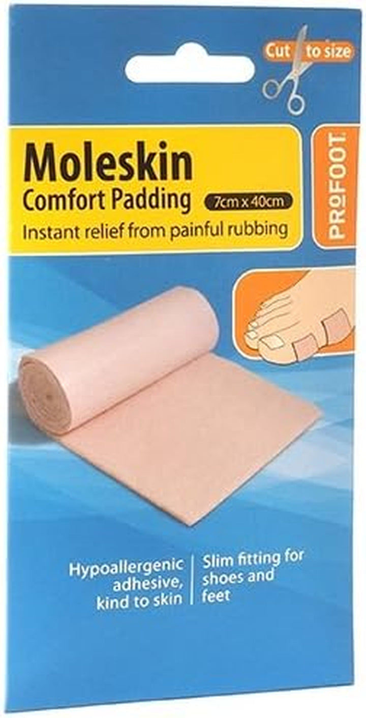 Comfort Padding Mole Skin Roll, Pack of 6