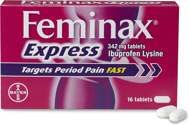 Express with Ibuprofen and Lysine - 342 Mg X 16 Tablets
