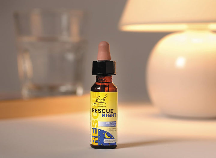 Night Dropper | Aid a Natural Night'S Sleep | Bach Original Flower Essences | Easy-To-Use 10Ml Dropper | Help Switch off Repetitive Thoughts for Restful Sleep​