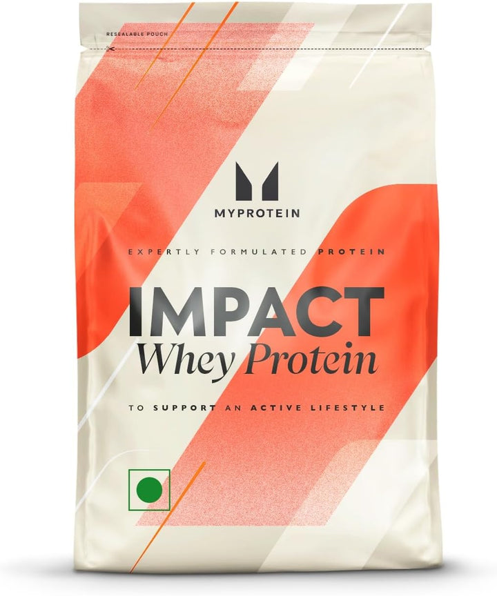 Impact Whey Protein Powder – Chocolate Smooth Flavour – 1Kg, 23G of Protein per Serving, Supports Muscle Building, Recovery & Lean Muscle Maintenance – 33 Servings
