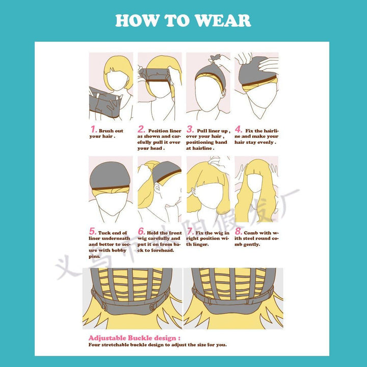 29.5" 75Cm Long Black Wigs for Women Long Straight Synthetic Black Wigs for Party Cosplay Halloween Anime((B-Black)