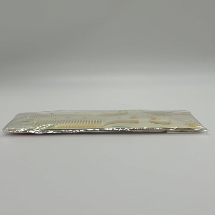 4 Pcs Girls Boys Hair Brush and Comb Set, Cute Styling Childrens Comb Hairbrushes Hairdressing Rat Tail Brush for Toddler Child'S Hair