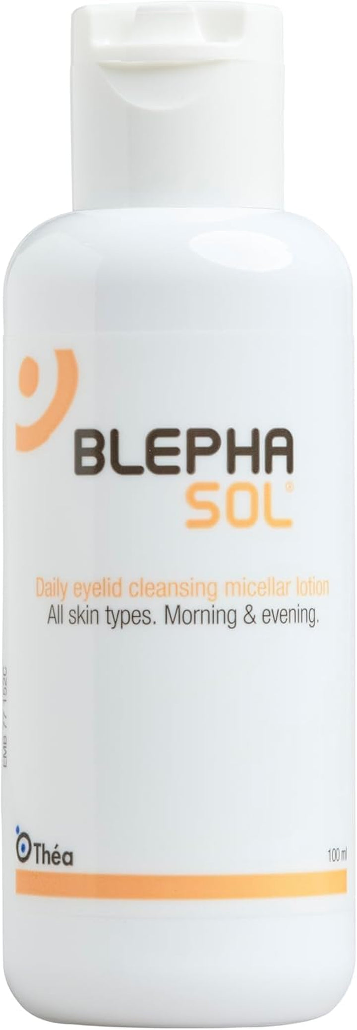 Micellar Eyelid Cleansing Lotion | Effective and Gentle Cleansing for Make-Up Removal, Inflamed and Sensitive Eyelids | Soap & Alcohol-Free | 100Ml