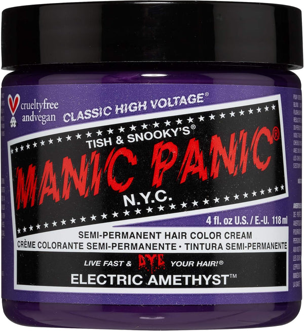 High Voltage® Classic Cream Formula Colour Hair Dye 118Ml (Electric Amethyst™)
