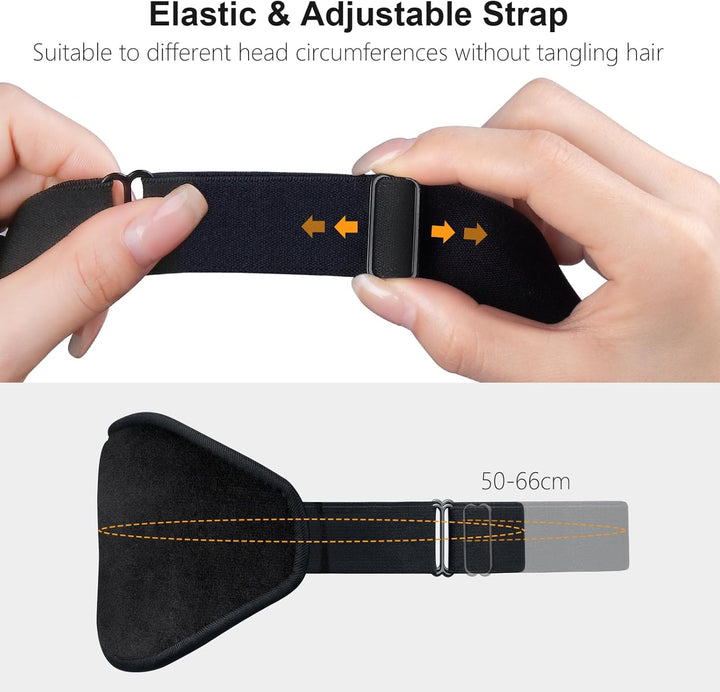 100% Blackout Sleep Masks for Women & Men - Zero Eye Pressure Sleeping Eye Mask- Ergonomic Design 3D Cutout Eye Movement Friendly, Ultra Soft & Comfortable Eye Mask for Sleep/Nap/Travel