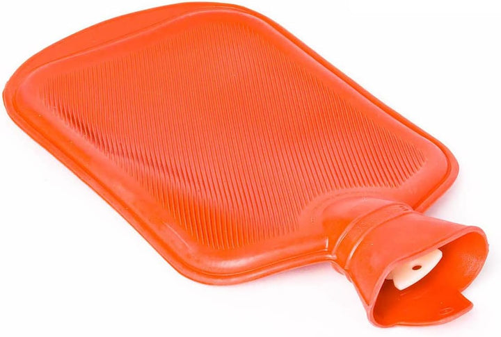 ® Hot Water Bottle with Soft and Cuddly Cover XXL with 2 Litre Volume for Long-Lasting Warmth; 100% Natural Rubber. (Without Cover)