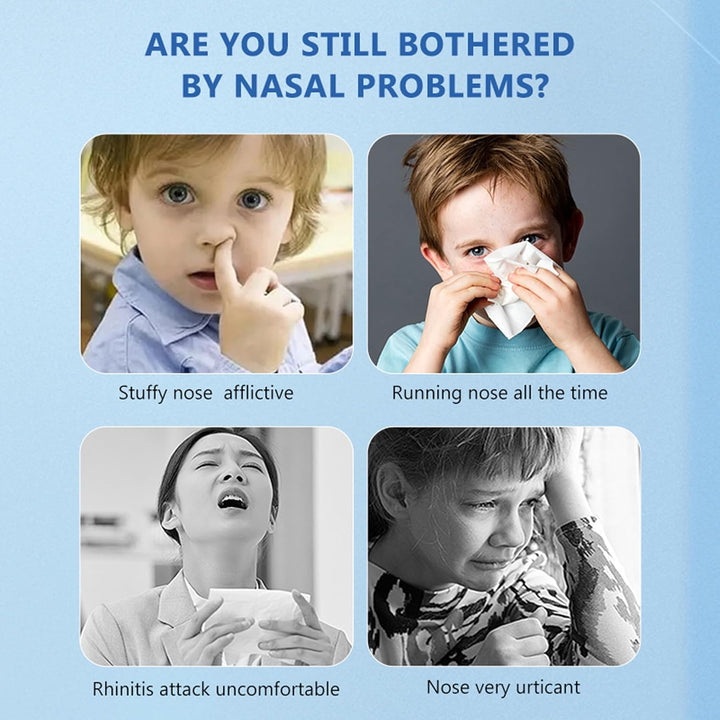 Nasal Spray for Sinus Relief & Blocked Nose - Fast-Acting Nose Spray for Cold, Allergies, Snoring & Bacterial Nasal Congestion, Portable & Gentle Formula