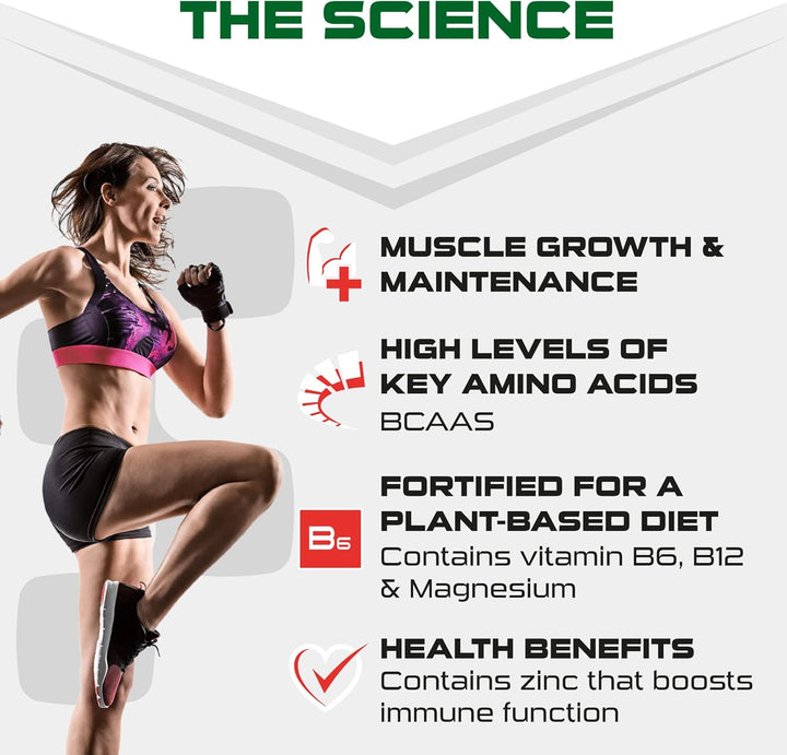 Pro-V Gain - 100% Vegan Chocolate Flavour Soy Protein Powder Isolate + B12 + Magnesium - Muscle Growth & Maintenance - Sugar Free, Non-Gmo - 2.2KG (49 Servings) 33G of Protein per Serving