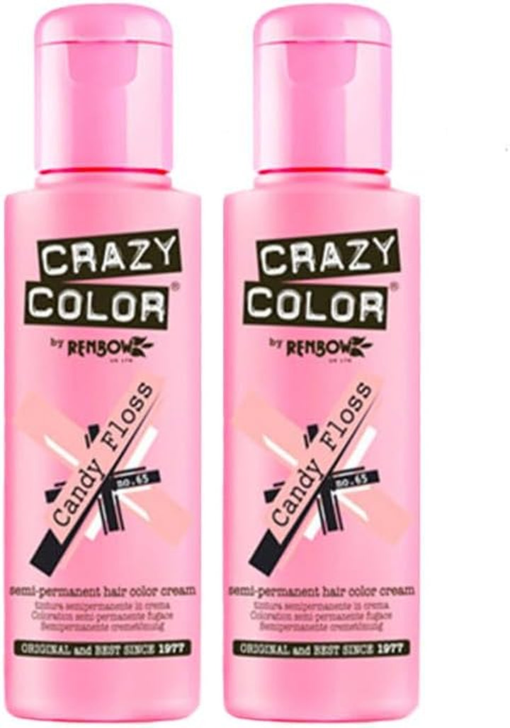 2X  Semi-Permanent Hair Dye 2X 100Ml (Fire Red)