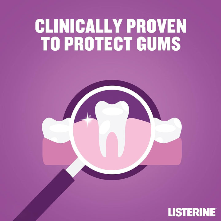 Total Care Milder Taste (Zero Alcohol) Antibacterial Mouthwash (500Ml), Caring and Cleansing Mouthwash to Freshen Breath with 10-In-1 Benefits