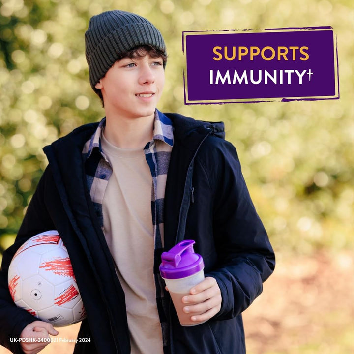 Teen Multivitamin Protein Powder – Chocolate – 400G – Teenager Supplement with 27 Vitamins & Minerals – Vitamin D & Protein – Vegetarian – for Busy Teens 11-16 Yrs Old – by Paediasure Shake