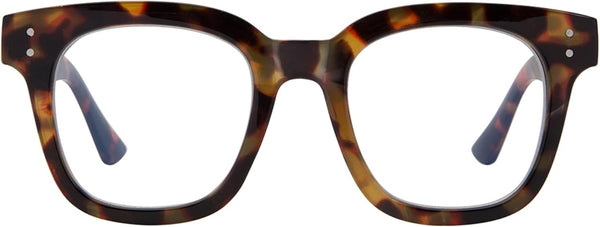 Women Blue Light Glasses,Oversize Blue Light Glasses for Women, anti Eyestrain & UV Protection Computer Eyeglasses (Tortoiseshell)