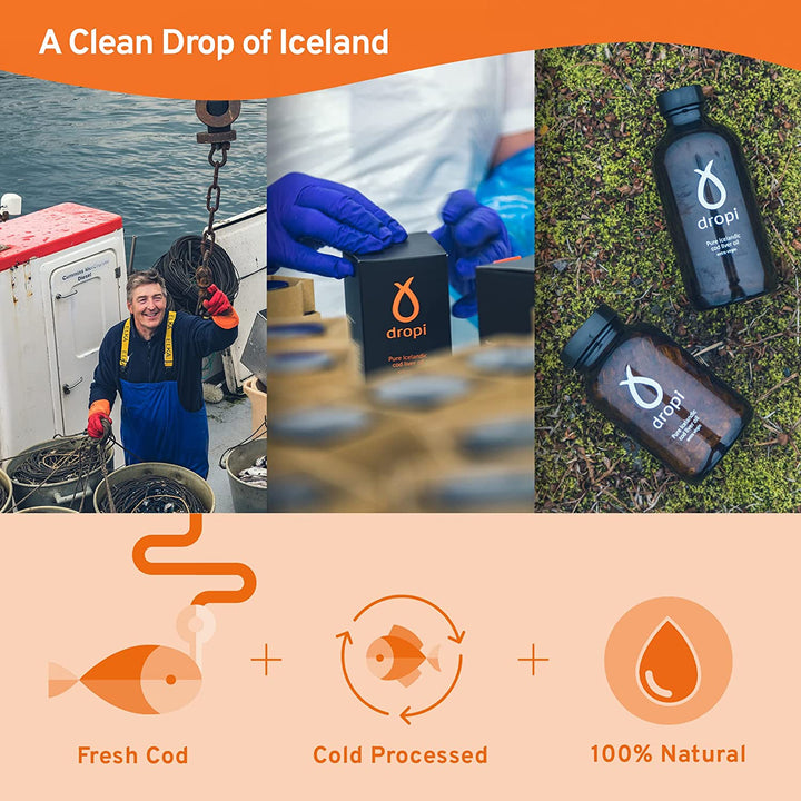 Clean Icelandic Fish Oil - 170Ml (Ginger)