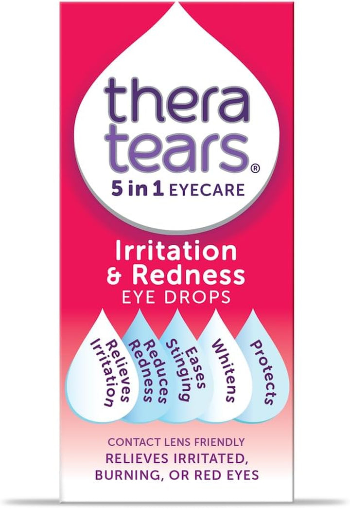 Screen Eyes Eye Drops | Relieves, Refreshes and Whitens Dry, Red or Irritated Eyes from Extended Screen Use | Contact Lens Friendly | 5 in 1 Eye Care Drops | 10Ml