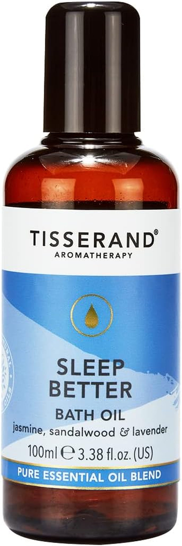 Aromatherapy - Sleep Better - Bath Oil - Lavender, Jasmine & Sandalwood Essential Oils - 100% Natural Pure Essential Oils - 200Ml