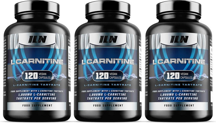 L Carnitine Capsules – 1000Mg L-Carnitine Tartrate per Serving for Men and Women – Vegan Friendly – 120 Capsules (2 Month Supply)