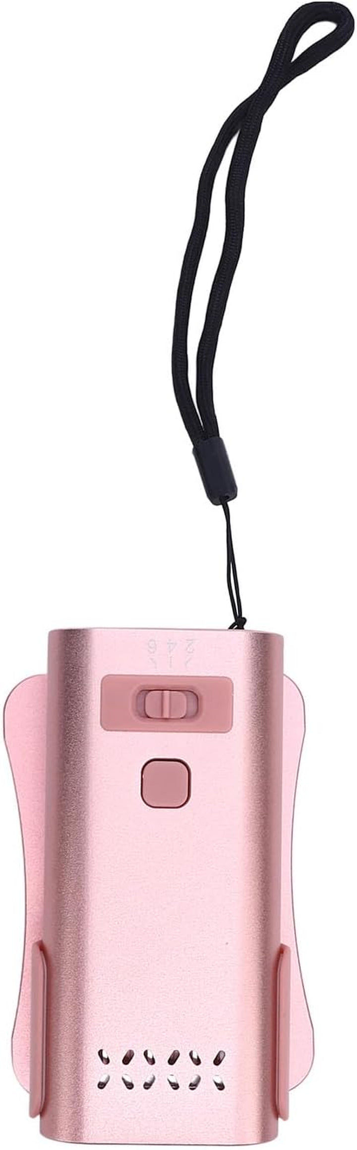 Fast Curing Hair Extension Lamp with Adjustable Brightness Levels, LED Hair Extension Lamp for Home Salon Use, 6W Output Power (Rose Gold)