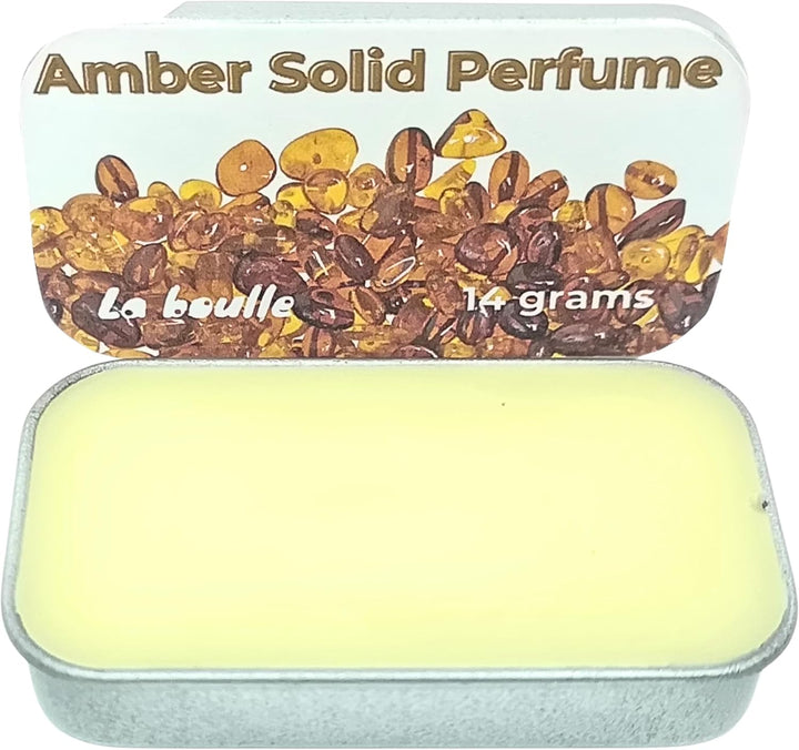 Cooling Solid Natural Perfume Balm. for Sensitive Skin. Handmade in UK.