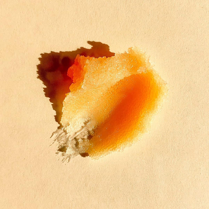 Polishing Body Scrub for Extra Smooth & Soft Skin, Vegan and Cruelty-Free, Tropical Mango Butter and Coconut Oil, 265G