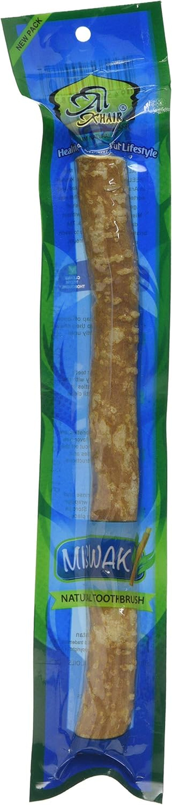 Miswak Thick Toothbrush Stick, 10-Piece