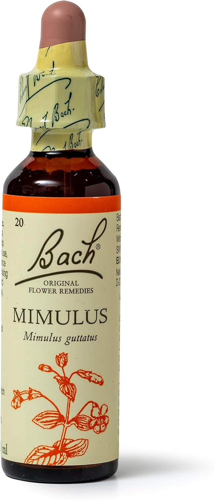 Original Flower Remedies (Rock Rose) Face Your Fears, Be Fearless, Emotional Wellness, Natural Flower Essence, 20Ml