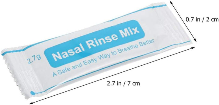 80Pcs Nasal Salt Packets Nose Cavity Protector Instant Nasal Cleaning Salt Nose Cleaner Tools