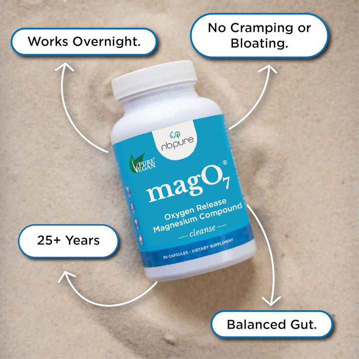 Mag O7 Oxygen Digestive System Cleanser Capsules, 90 Count