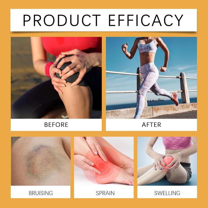 Pure Natural Ginger Herbal Balm, Organic Pure Natural Ginger Herbal Salve 4Oz, Organic Herbal Salve, Care Cream, Effective in Relieve Pain, Suitable for Adults and the Elderly (120Ml)