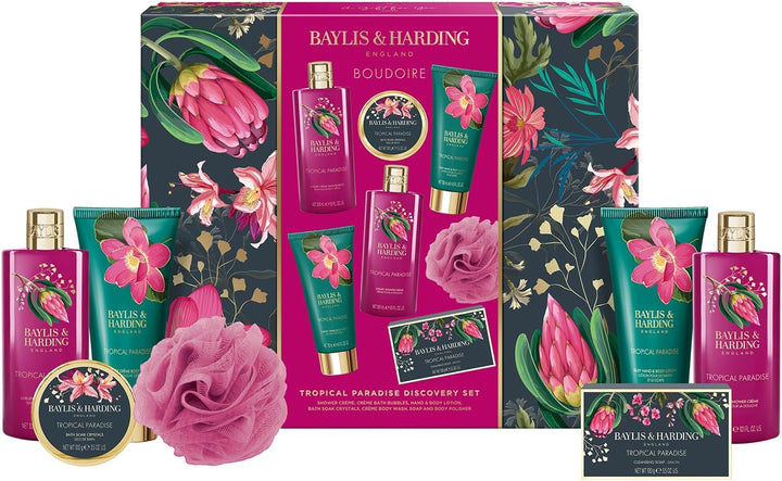 Boudoire Tropical Paradise Luxury Pamper Present Gift Set (Pack of 1) - Vegan Friendly
