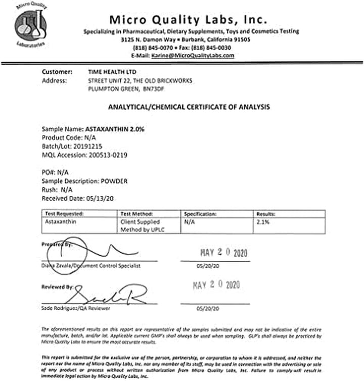 Astaxanthin - 7Mg Optimal Dose - 120 Capsules - Super Antioxidant - Haematococcus Pluvialis - 100% Pure Natural Bioavailable 4 Month Supply - UK Manufactured - Zero Additives