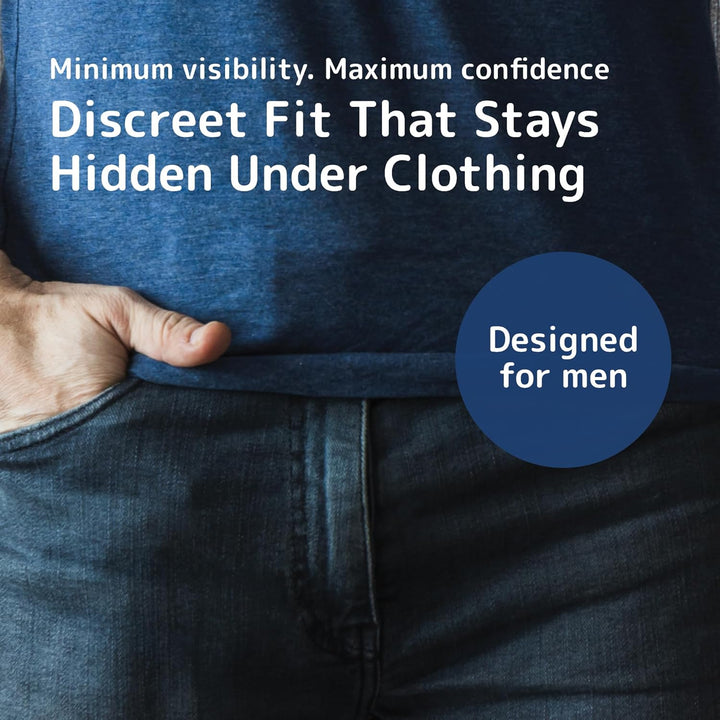 Man Formula 2 Incontinence Pads for Men, Eco-Labelled Mens Incontinence Pads, Extra Protection, Breathable & Comfortable with Fast Absorption, Discreet - 700Ml Absorbency, 15PK