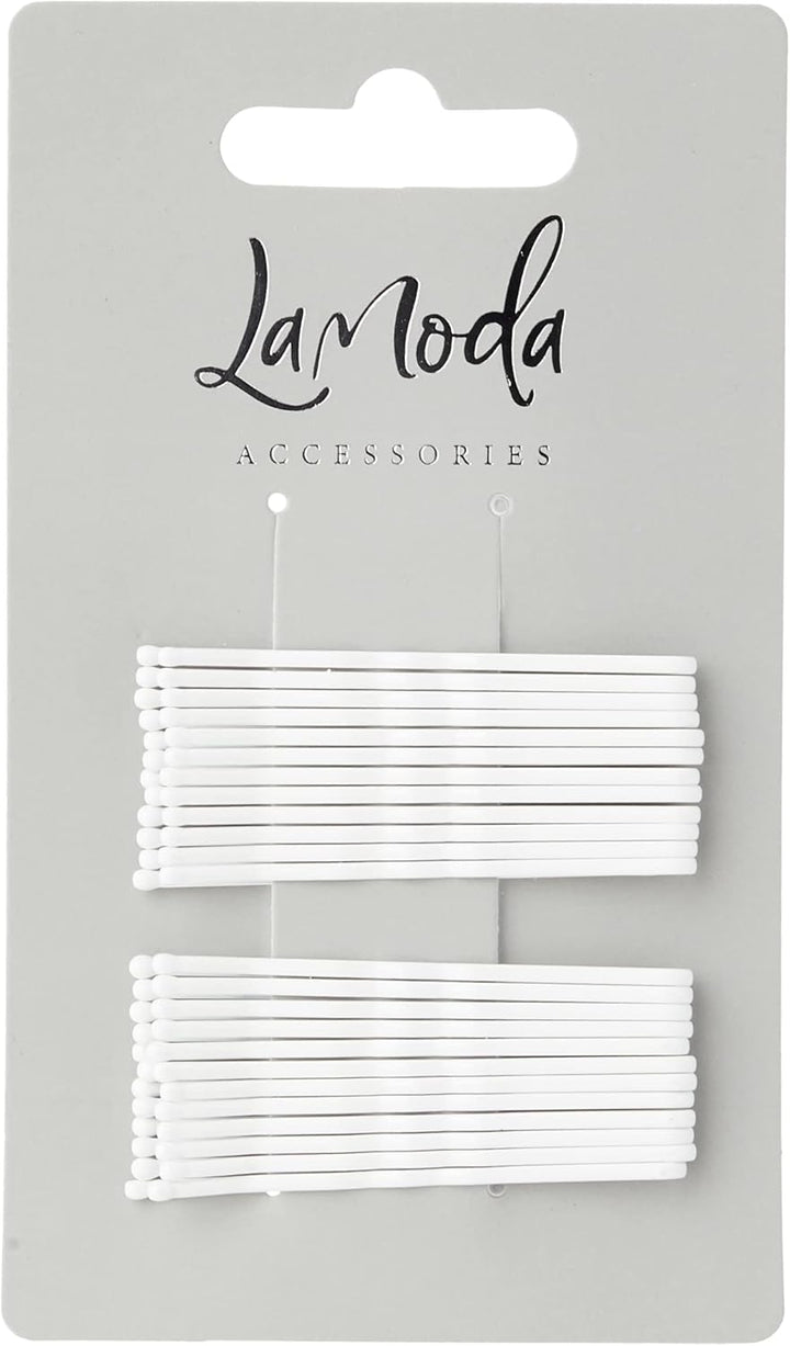 LA MODA HAIRGRIPS MEDIUM BROWN