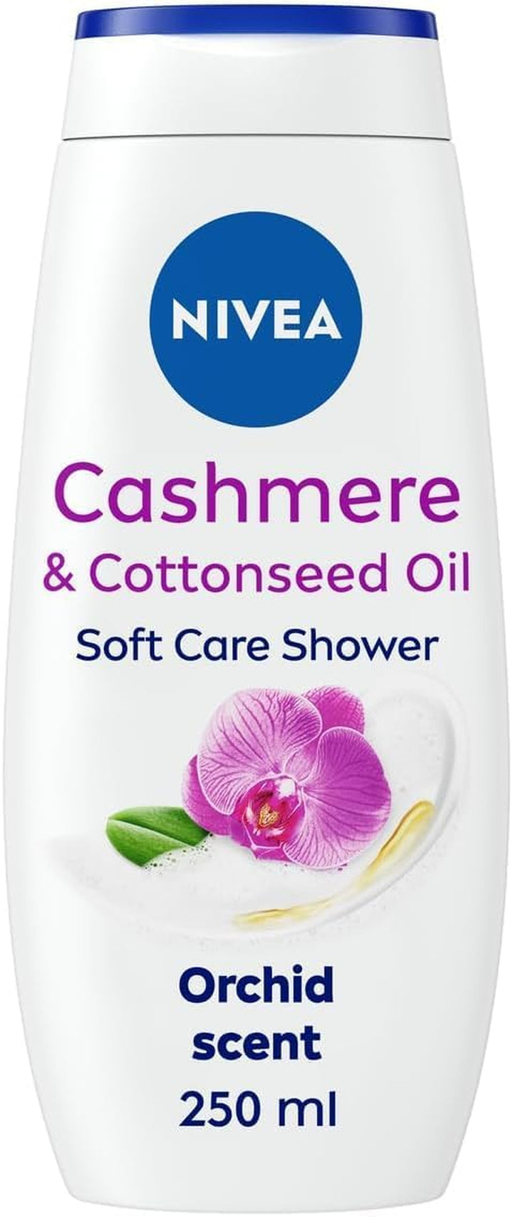 Cashmere & Cotton Oil Shower Gel (250Ml), Body Wash with Vitamin C, E, and Precious Oils, Protects Skin from Drying Out and Leaves It Touchably Smooth