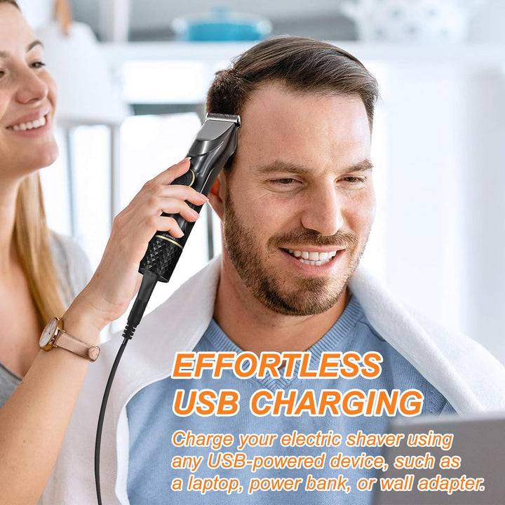 8Pcs USB Shaver Charger Cable Kit,5V USB Black Electric Shaver Chargers & Power Supplies for Hair Clippers, Beard Trimmers, Shavers, Beauty Instruments, Desk Lamps, Purifiers