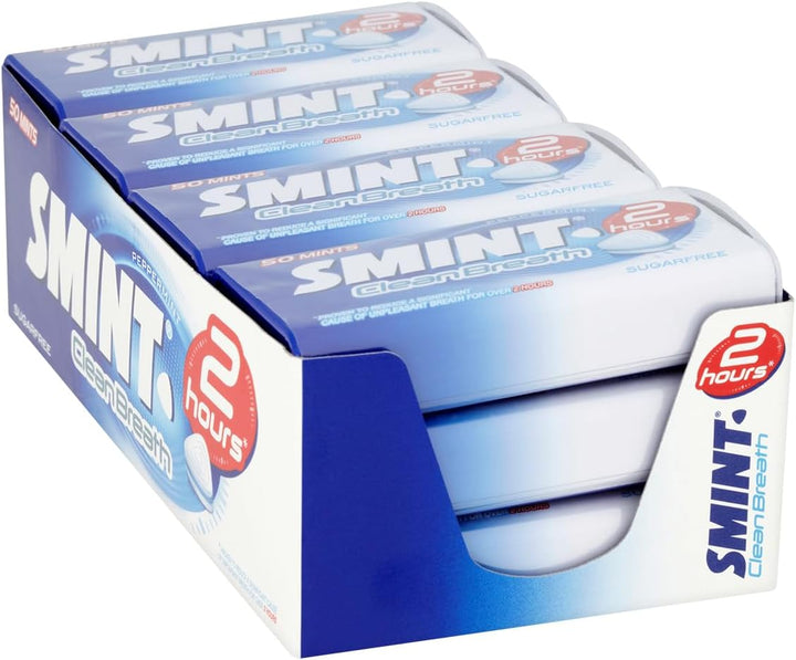 Sugar Free Sweet Mints, Suitable for Vegetarians - 12 X 50 XXL Tins