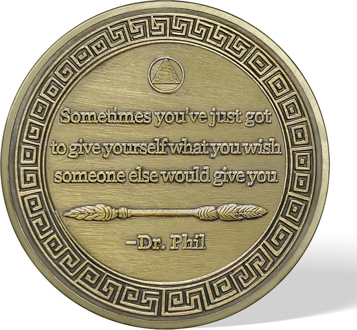 8 Months Sobriety Coin Eight Months Sober Coins August AA Chips and Medallion Sun Chip Alcoholics Anonymous Coin Recovery Anniversary Token Sobriety Gifts for Women Men