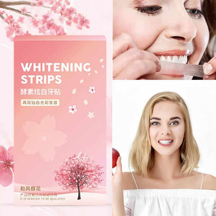 Whitelab Teeth Stain Removal Whitening Strip Professional Teeth Stain Removal, Effective Removal of Stubborn Stains, Powerful Stain Removal Teeth, Reduces Yellowing-Default