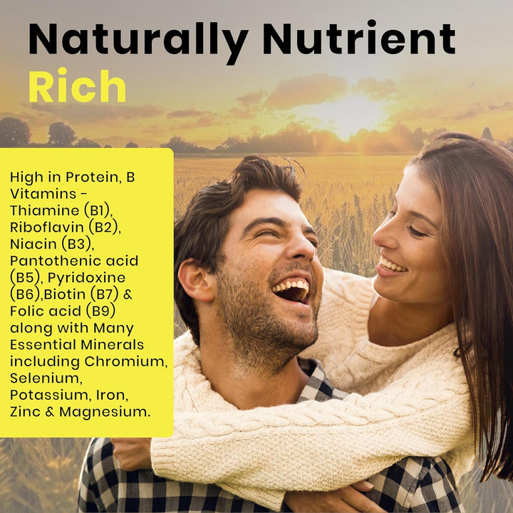 90 X 600Mg Brewers Yeast Capsules 100% Pure & Natural Not Debittered HACCP Certified Manufactured in the UK (90)