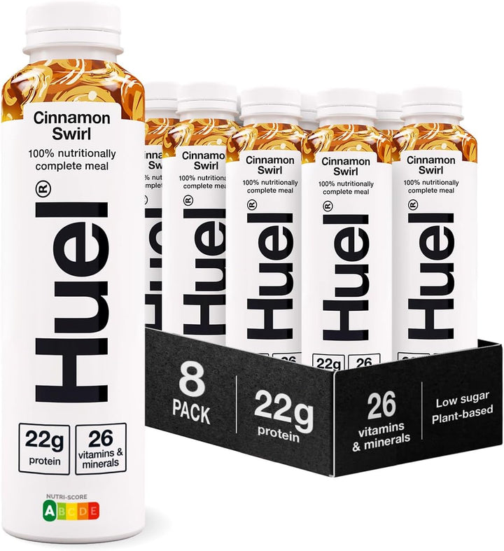 Ready-To-Drink Meal, Chocolate Protein Drink, 8 X 500Ml Bottles, Protein Shakes, Pre-Portioned Meal, 20G of Protein per Bottle, Rich in Essential Vitamins, Minerals, Meal Replacement Shake