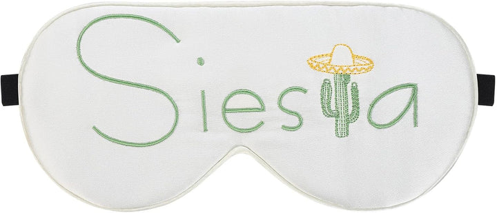 Sleep Mask Silk Cover Eye Contour Built-In No Pressure for Sleeping, Upgrade over Conventional Flat Satin Eye Masks, Machine Washable (Black)