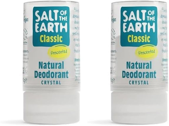 - Natural Deodorant Crystal Classic - Effective Crystal Deodorant, Fragrance Free, Vegan, Cruelty Free - Suitable for Women, Men, and Kids - 90G