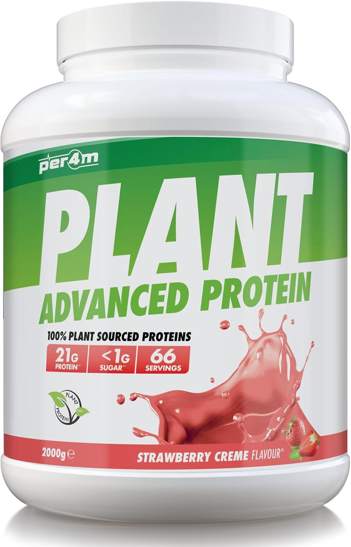 Plant Protein Matrix | 30 Servings of High Protein | Plant Shake with Amino Acids | for Optimal Nutrition When Training | Low Sugar Gym Supplements (Vanilla Creme, 900G)