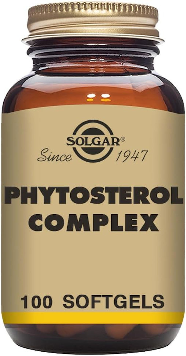 Phytosterol Complex Softgels - Pack of 100 - for Healthy Cholesterol Levels - Gluten Free